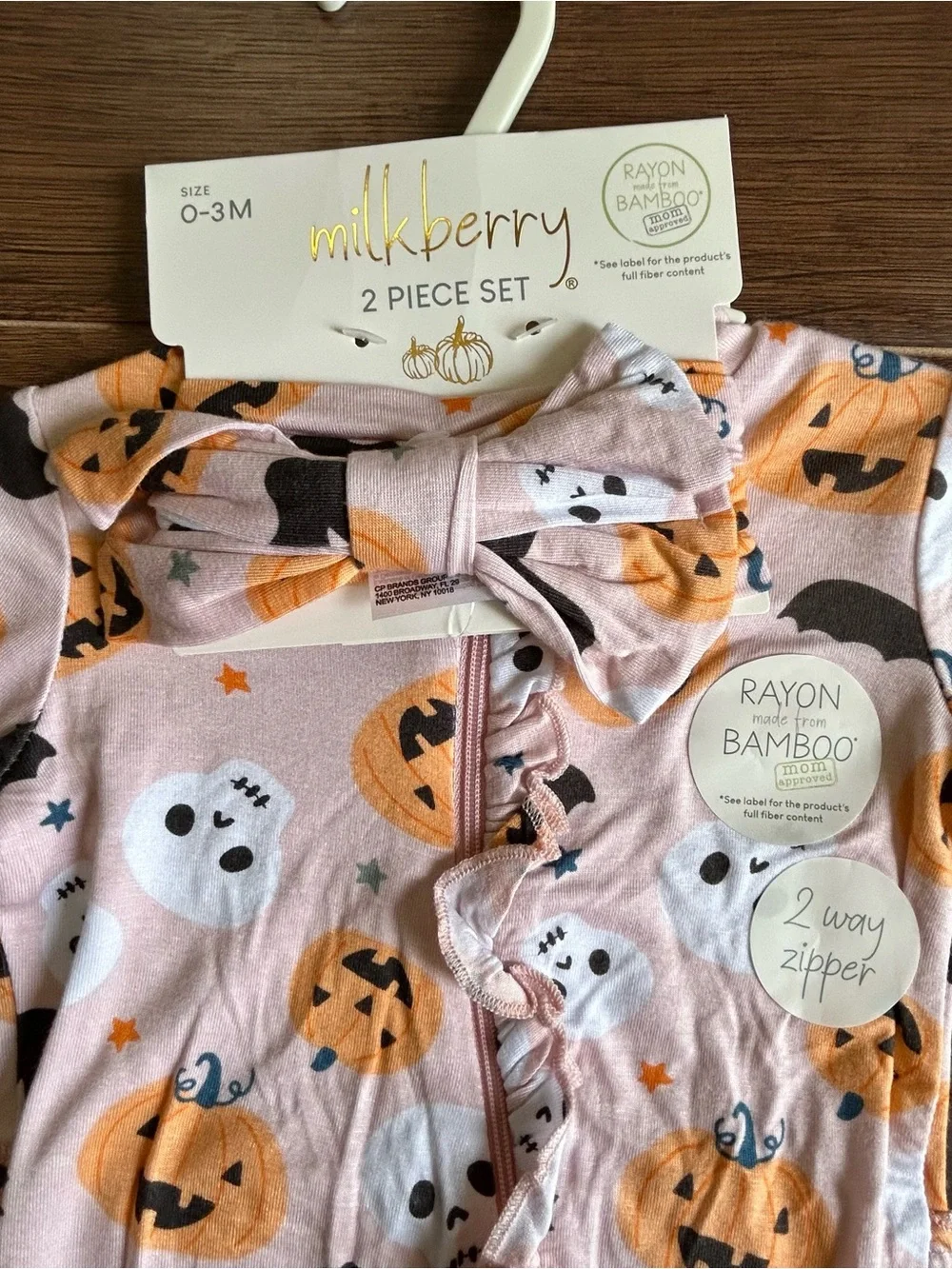 Milkberry halloween ruffle